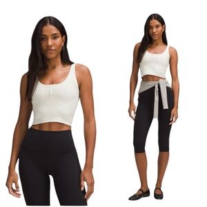 NWT Lululemon Align Ribbed Henley Tank